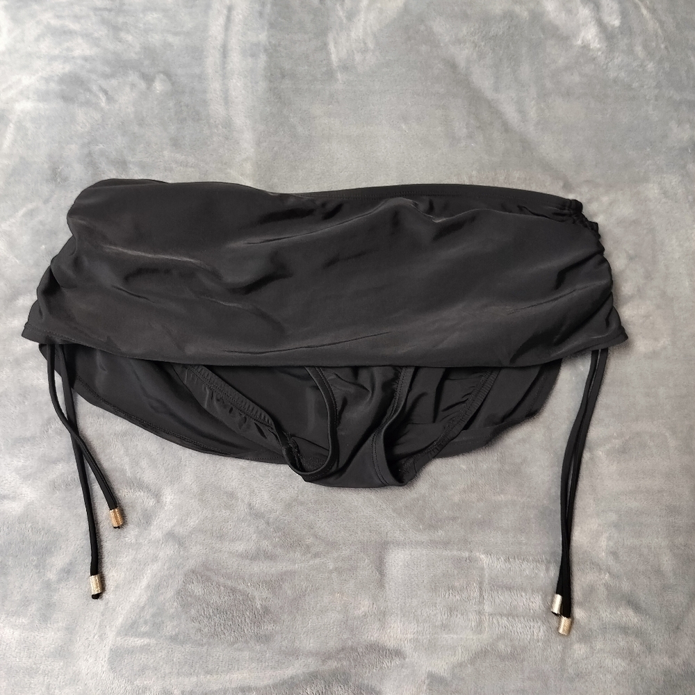 2/$30‎ Merona Black Bikini Swim Suit Bottoms Womens Size M Beach Pool